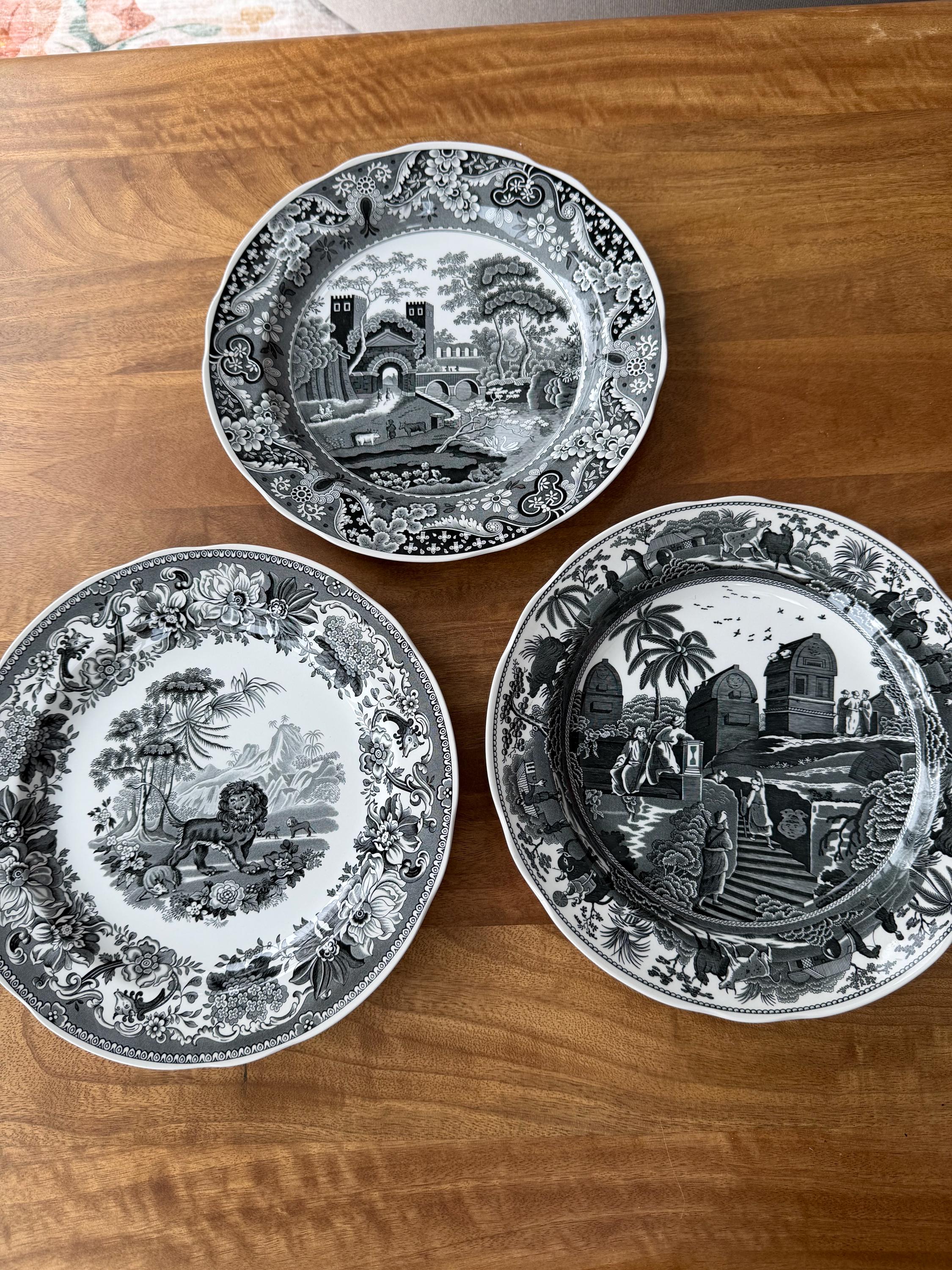 Spode Archive Collection Black and White - Etsy