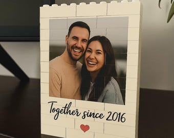 Custom Photo Puzzles Blocks Puzzles - Personalized Anniversary Gifts for Your Loved one , Christmas gift