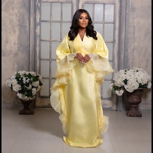 yellow formal plus size dresses City Chic Women's Plus Size Dress-Leilani 3D