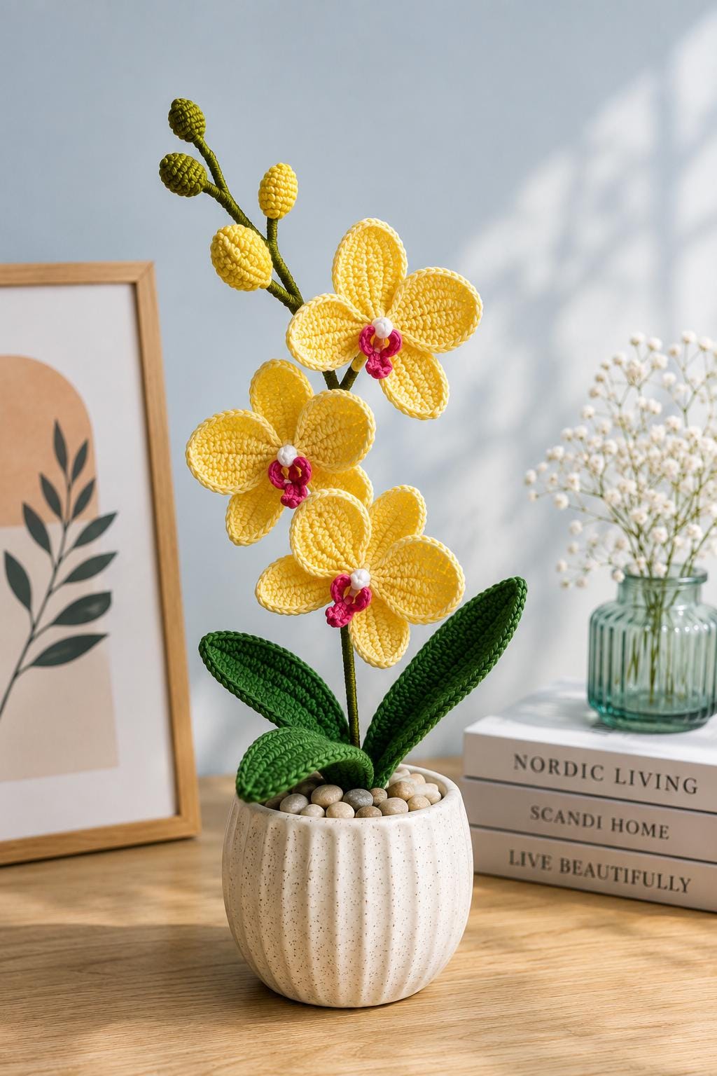 21 Orchid Crochet Patterns to Stitch Elegant Blooms for Home Decor and Gifts 5 Orchid Flower Crochet