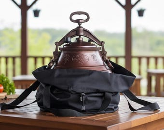 Estuche de transporte para olla Kazan: bolsa de almacenamiento resistente al agua y al polvo