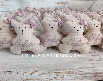 Orsetti bomboniere battesimo nascita comunione baby shower