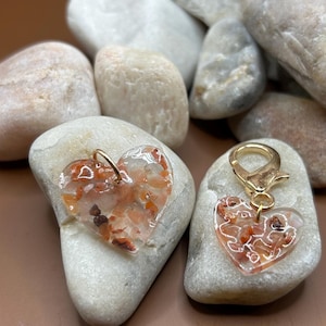 Matching Dog & Owner Charm Set – Dog Collar Charm + Human Necklace, Resin, Custom Colors, Dog Mom Gift, Pet Lover Jewelry