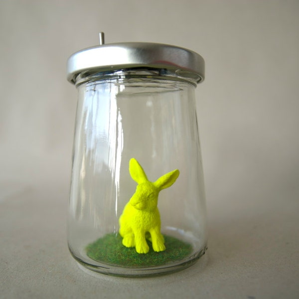 Veilleuse Lapin jaune - Night light Yellow rabbit