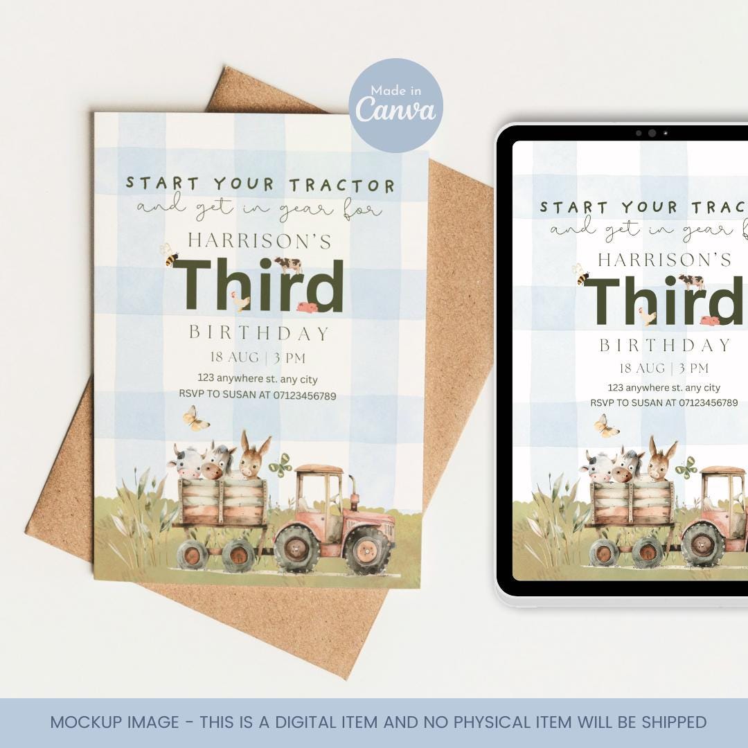 STRISCIONE DI COMPLEANNO Banner Tema Escavatore Carta Ghirlanda Bambino - Foto 9