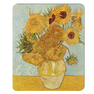 Van Gogh Sunflowers Placemat – Hardboard Table Mat – Art Lover Gift