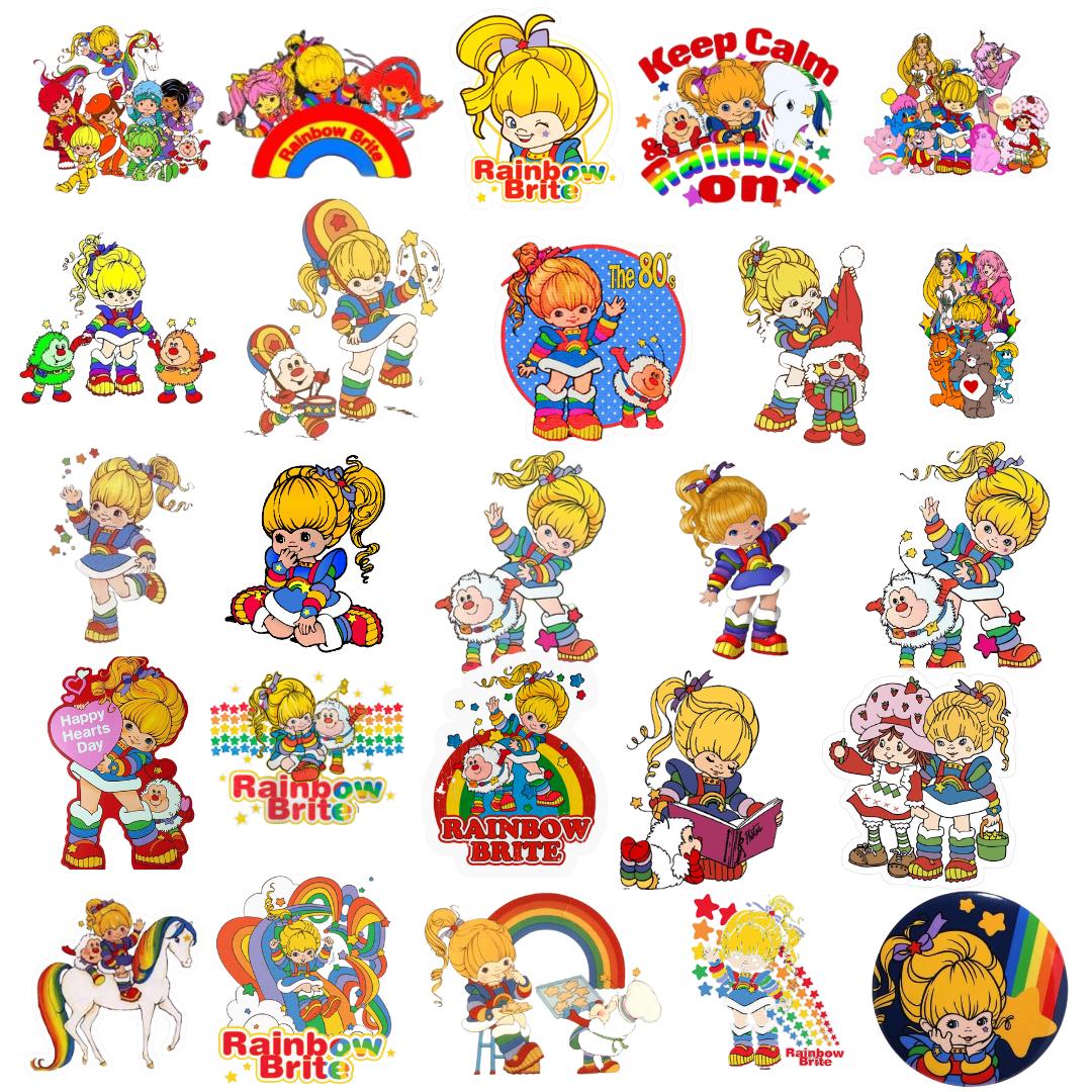 80s Cartoon PNG Clipart Bundle: Retro Graphics, Digital Art, - Etsy
