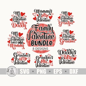 Pacchetto svg di San Valentino, svg di San Valentino, SVG di San Valentino, Baby Valentine svg, dxf, eps, png, file di taglio per cricut, silhouette, cameo