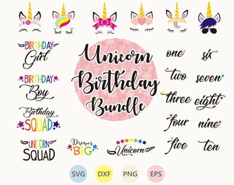 Download Unicorn Family Svg Etsy