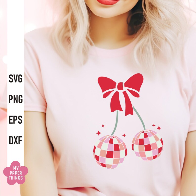 coquette cherry svg, cherry bow png, bow outline svg, cherry bomb png, soft girl era png, cherries svg, coquette aesthetic vday png