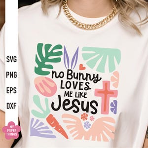 Christliches Ostern png, Ostern Jesus png, Kein Hase liebt mich wie Jesus, Bibel Vers Png, Ostern svg, Jesus Sublimation, Sublimationsentwürfe
