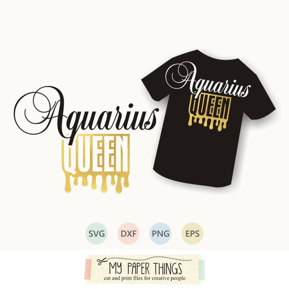 Download February woman svg Aquarius Queen svg Queens are born as Aquarius January birthday svg scanncut ...