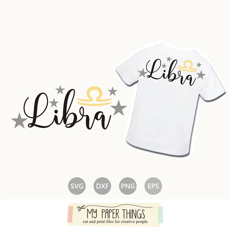 Download Libra SVG September October Birthday svg Birthday gift | Etsy