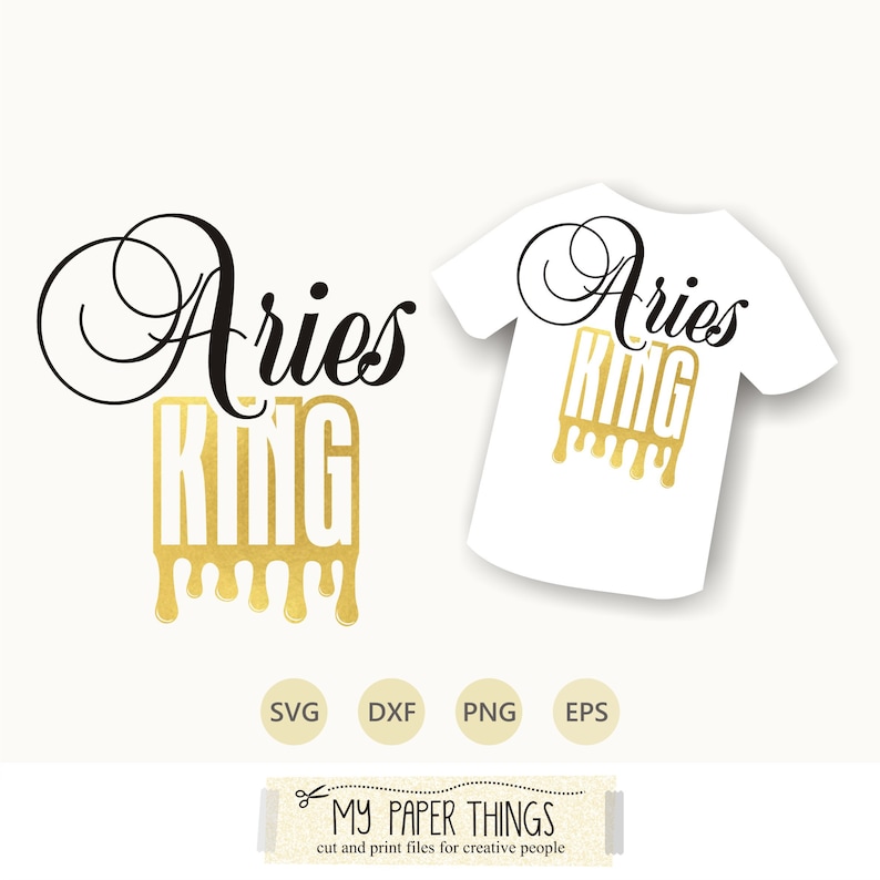 Download Aries King SVG March April Birthday svg Drip svg Horoscope ...