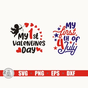 Baby's Firsts SVG Baby's First Holidays Svg Bundle - Etsy