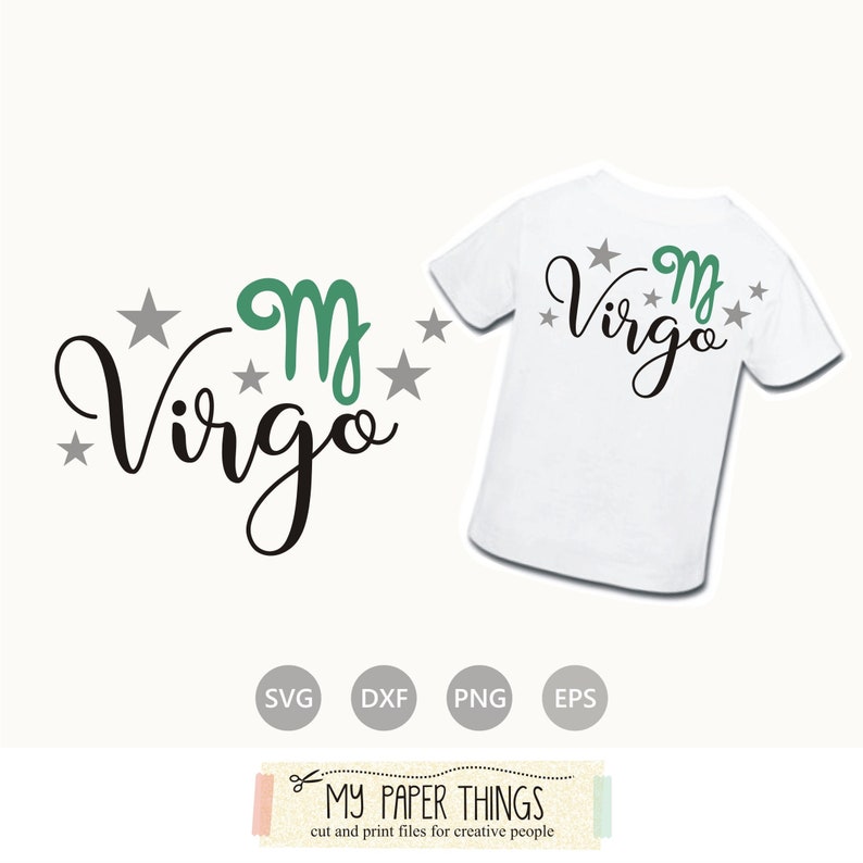 Download Virgo SVG August September Birthday svg Birthday gift | Etsy