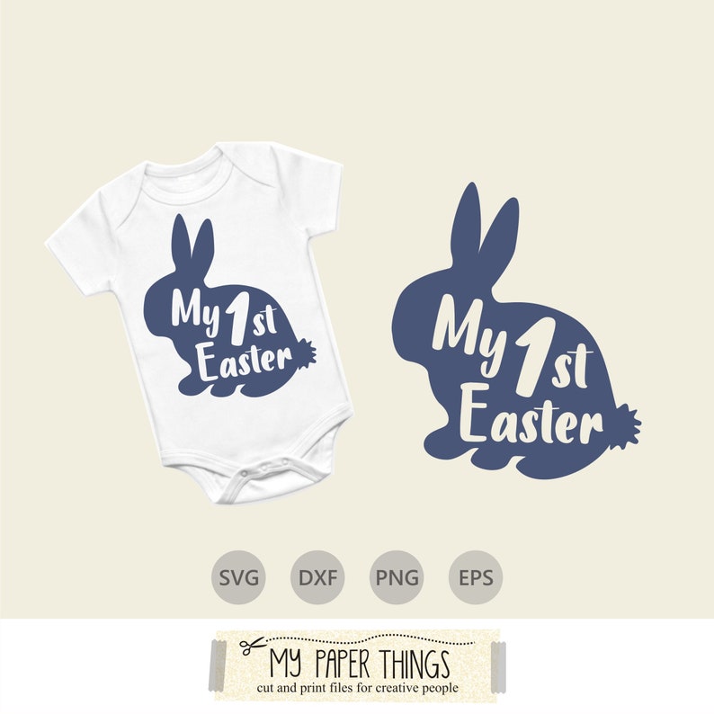 Download My 1st Easter SVG Baby Shirt Design My first Easter SVG | Etsy