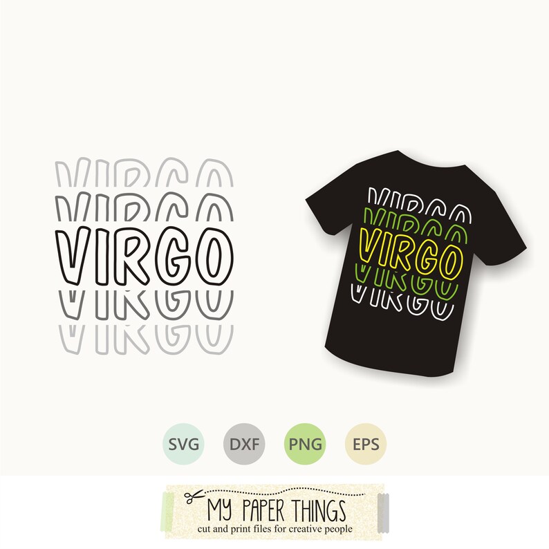 Download Virgo SVG August September Birthday svg Horoscope SVG | Etsy