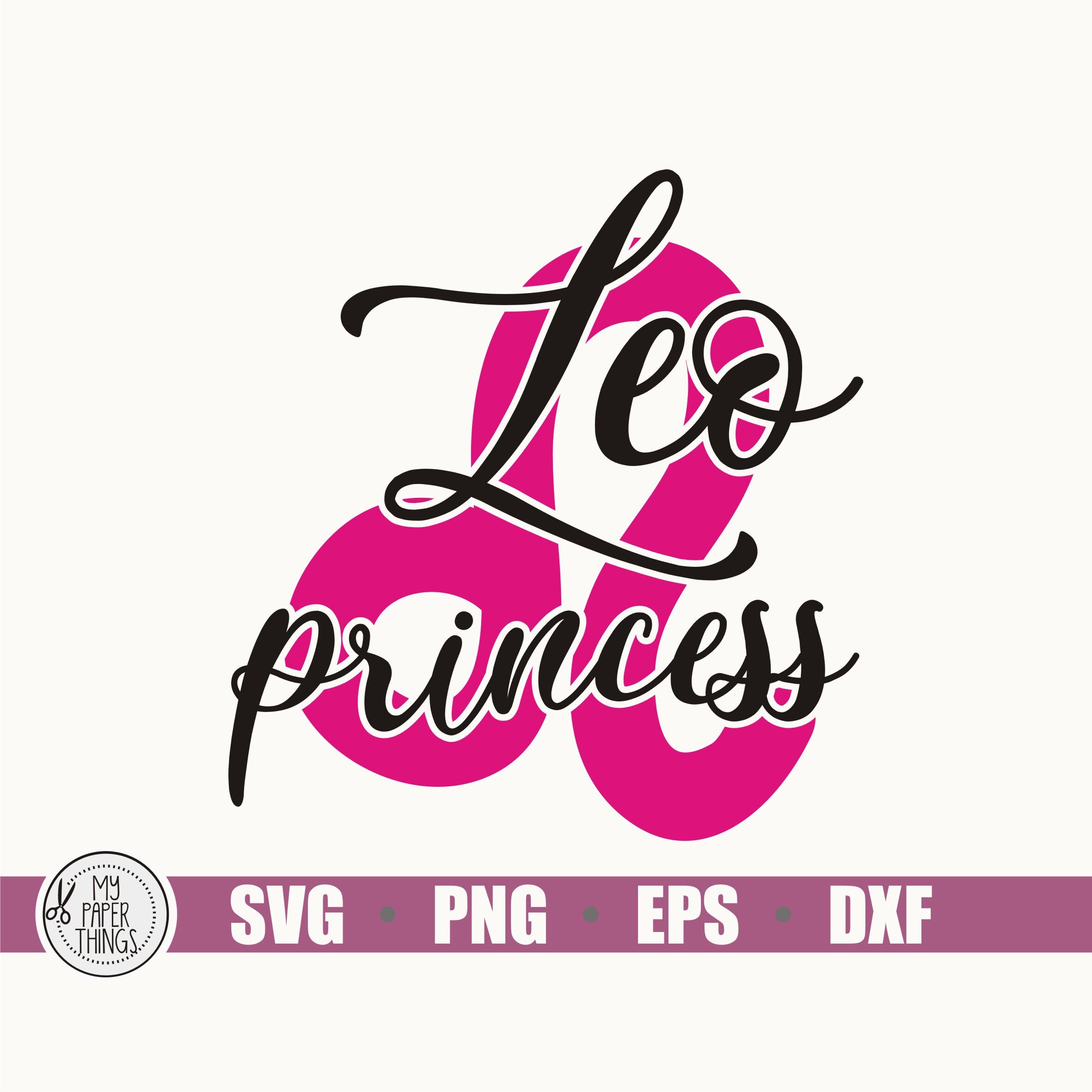 Download Leo Princess SVG Birthday girl svg Horoscope SVG Zodiac | Etsy