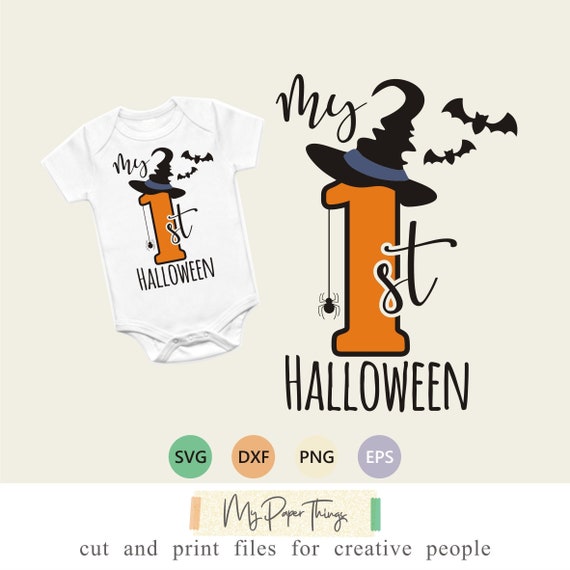 Download Halloween Baby Svg Designs My First Halloween Svg Halloween Etsy
