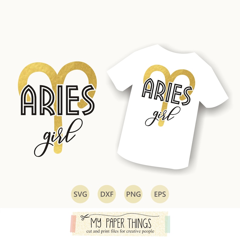 Download Aries zodiac sign svg bundle March April Birthday svg | Etsy