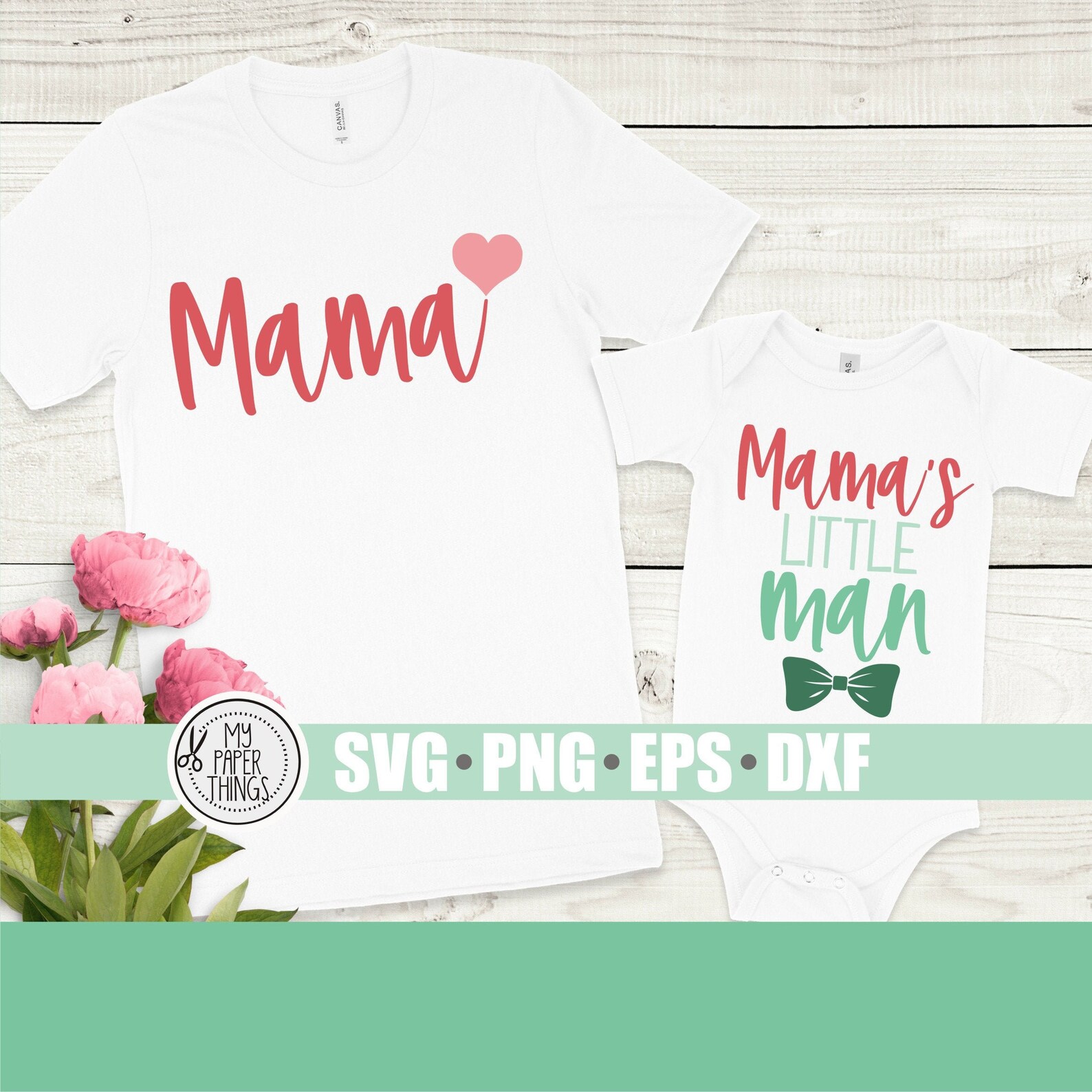 Download Mommy and me svg Mama's little Man svg Mothers day cut | Etsy