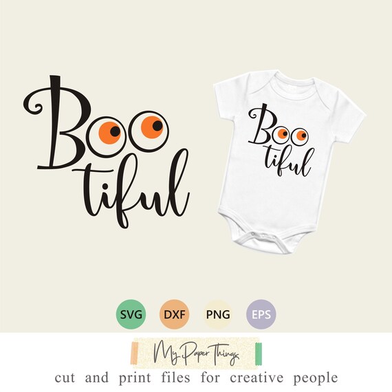 Download Halloween Baby Svg Designs Boo Tiful Svg Newborn Svg Baby Etsy