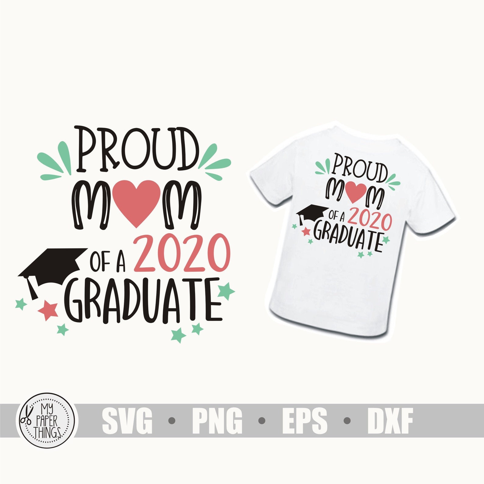 Download Proud Mom of a Graduate svg 2020 Graduation Svg Graduate | Etsy