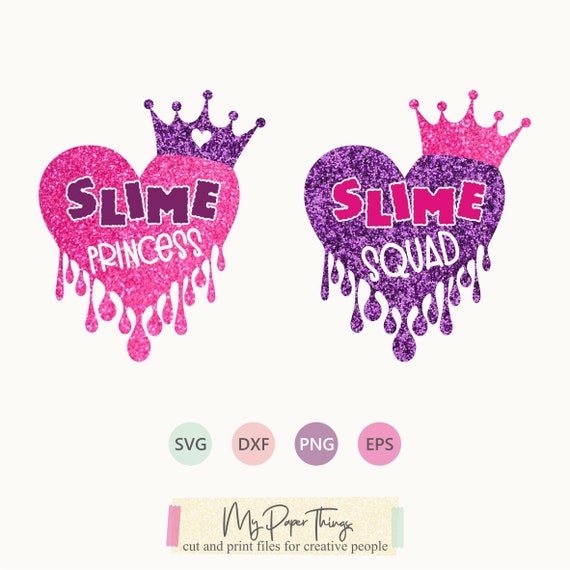 Download Slime Princess Svg Slime Birthday Svg Birthday Svg Birthday Etsy