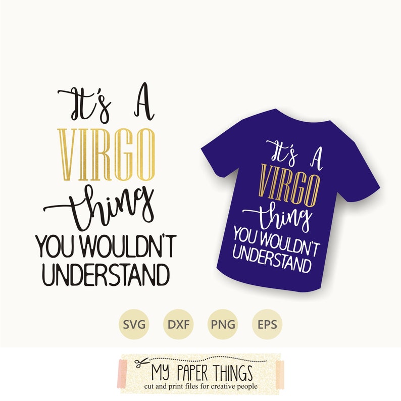 Download It's a Virgo thing SVG August September Birthday svg | Etsy