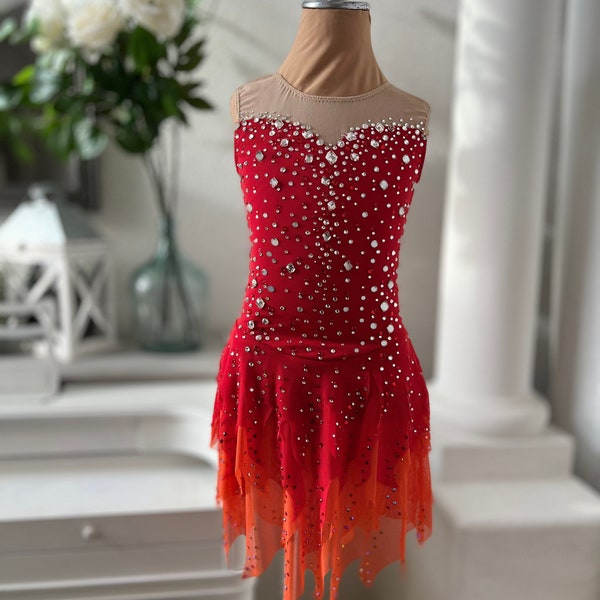 Figure Skating Dress Etsy