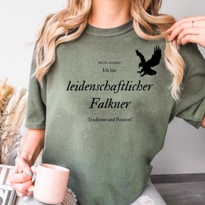 Falkner Shirt , Falknerin Shirt , Jagd T-Shirt, Jagd Shirt , Outdoor Shirt, Steinadler Shirt, Geschenk für Falkner, Falknerbekleidung