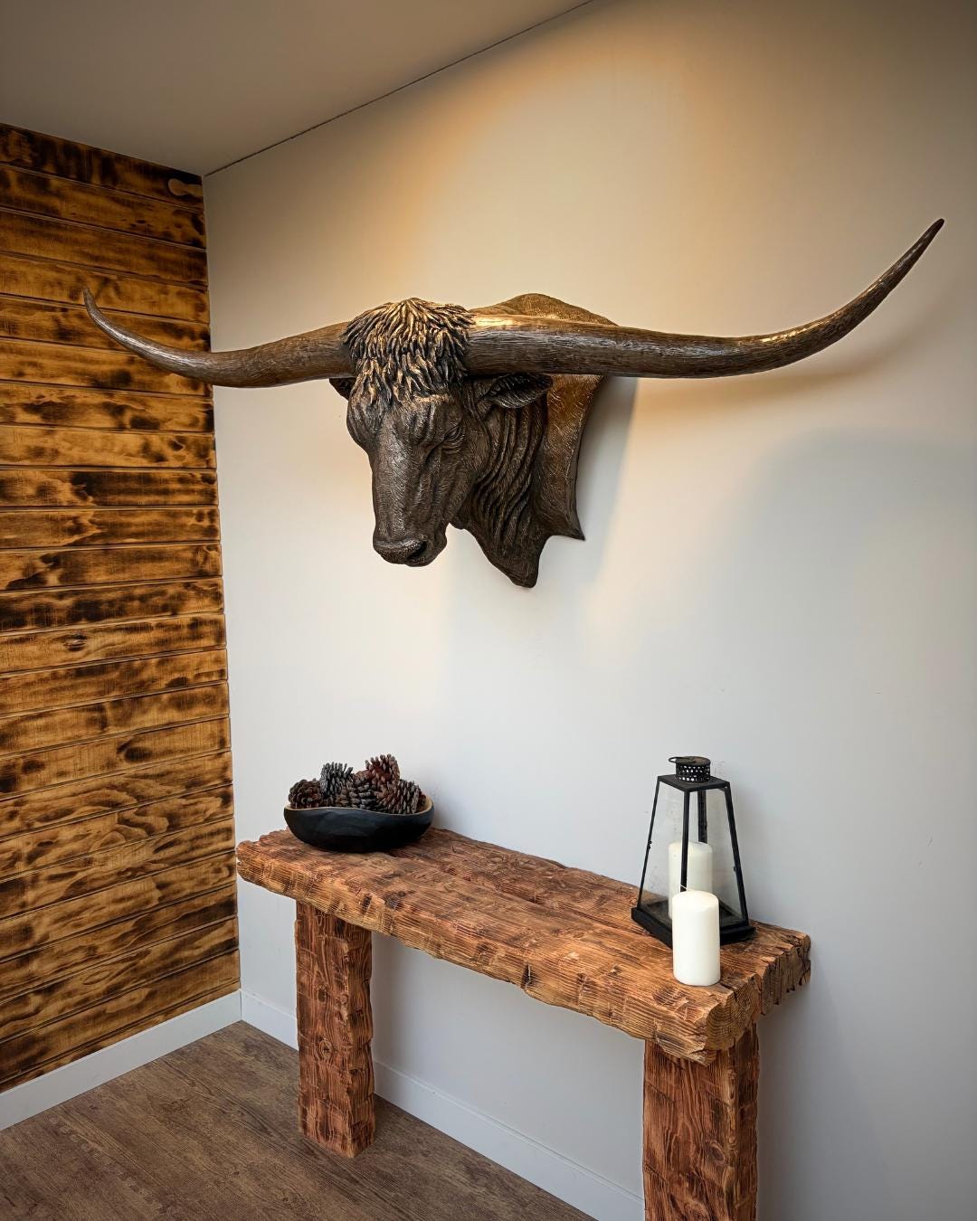 Texas Longhorn Wall Mount - Etsy