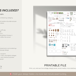 Dynamic AutoCAD Block Library Mega Bundle vol1-5 | 3000+ | Full block set DWG | Free gift | Architectural, Interior, Landscape, Design image 4