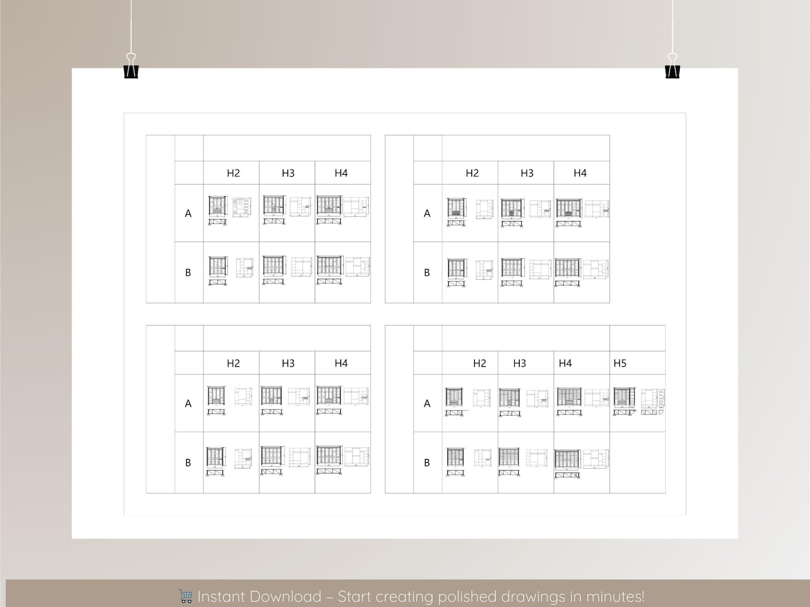 Autocad Dynamic Blocks Library Dynamic Autocad Block Library Vol3 Detailing | 400+ | Full Block Set ...