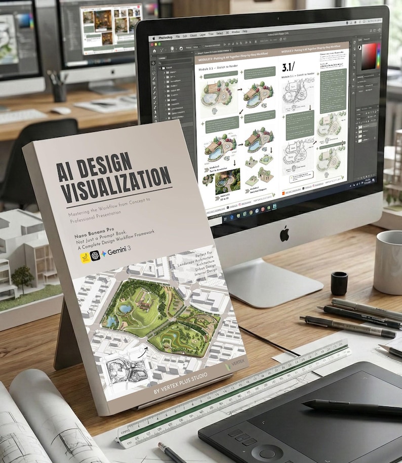 AI Design Visualization Ebook | Complete Design Workflow Framework ...