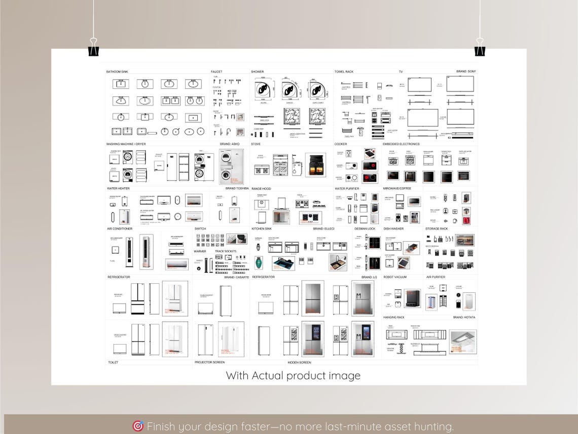 Autocad Dynamic Blocks Library Dynamic Autocad Block Vol4 Library Premium | 1000+ | Full Block Set DWG ...