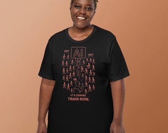 Train AI Agents | Artificial Intelligence Graphic Tee | Unisex T-shirt