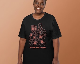 Move 37 — AlphaGo AI Graphic T-Shirt, Black Bella Canvas Tee