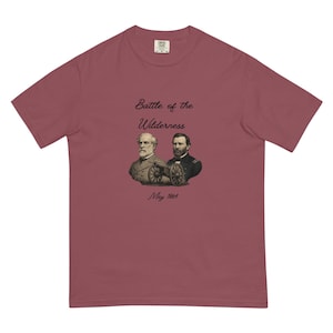 Women’s civil war tshirt Battle of the wilderness 1864