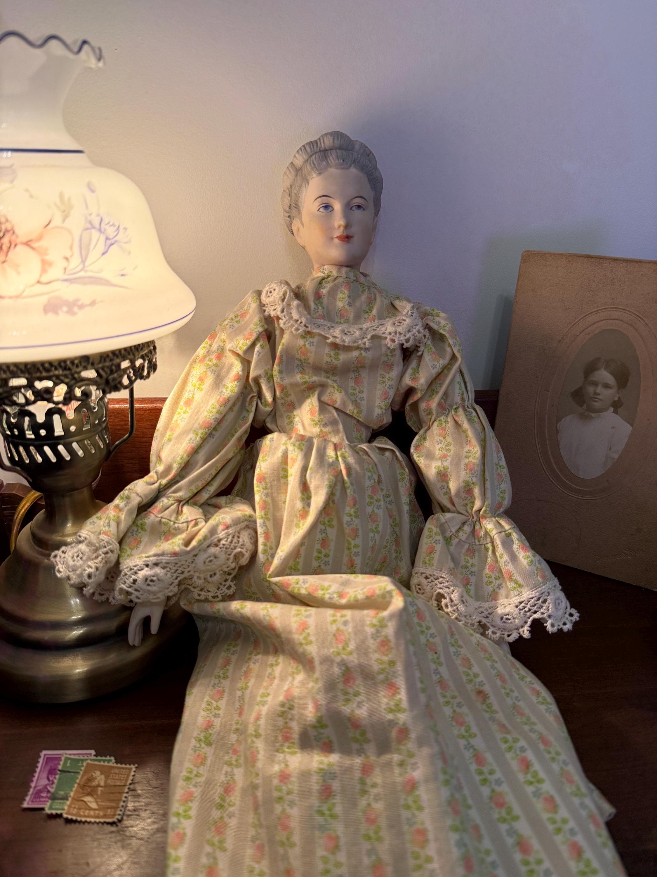 Antique Lady Doll - Etsy