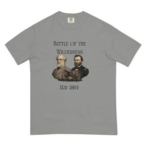Men’s civil war Tshirt Battle of the Wilderness 1864 civil war