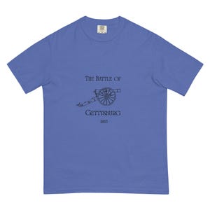 Men’s Battle of Gettysburg tshirt history tshirt Gettysburg civil war 1863