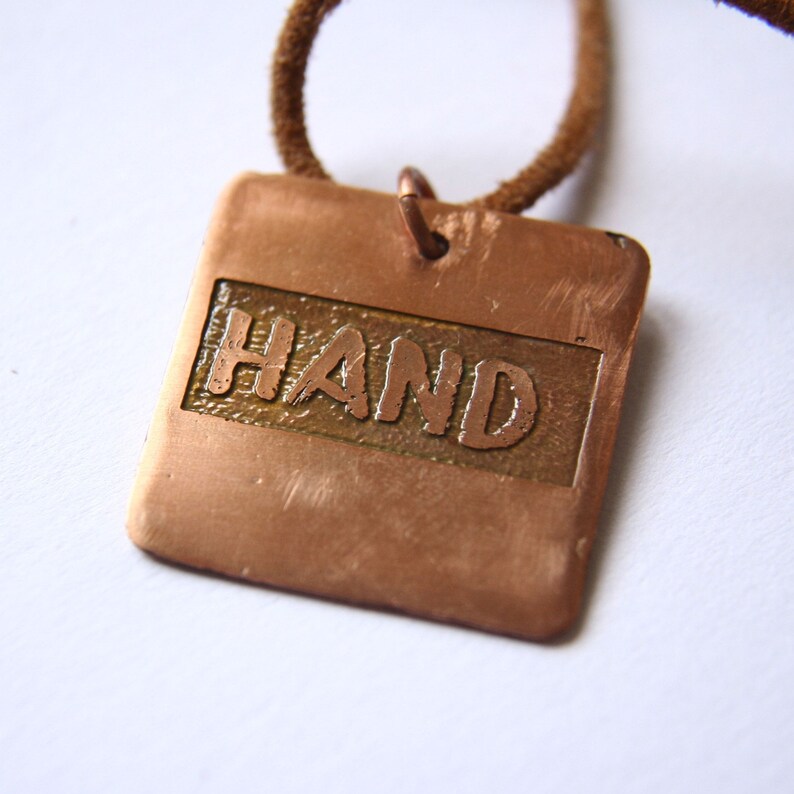 HAND Mayan Pendant Maya MANIK Spanish MANO Galactic Etsy