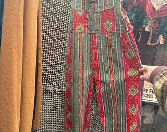 Mono de trabajo Big Smith estampado vintage