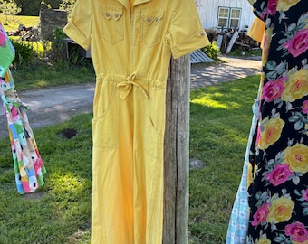 combinaison vintage en coton