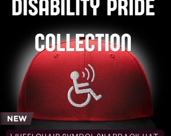 Speak Up Be Heard Snapback Hat | Disability Pride Hat