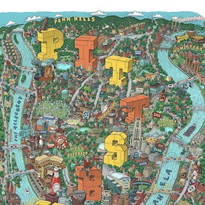 Carte de Pittsburgh
