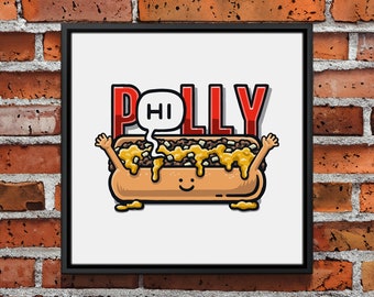 P(hi)lly Cheesesteak Print