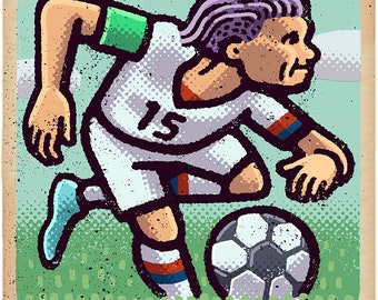 Megan Rapinoe Portrait